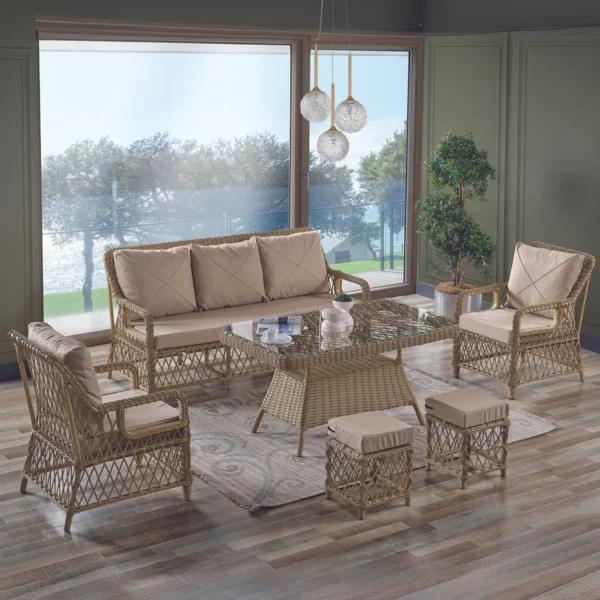 Safir Garden Rattan Mobilya Takımı 90