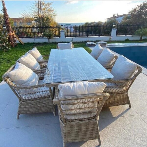 Safir Garden Rattan Mobilya Takımı 80