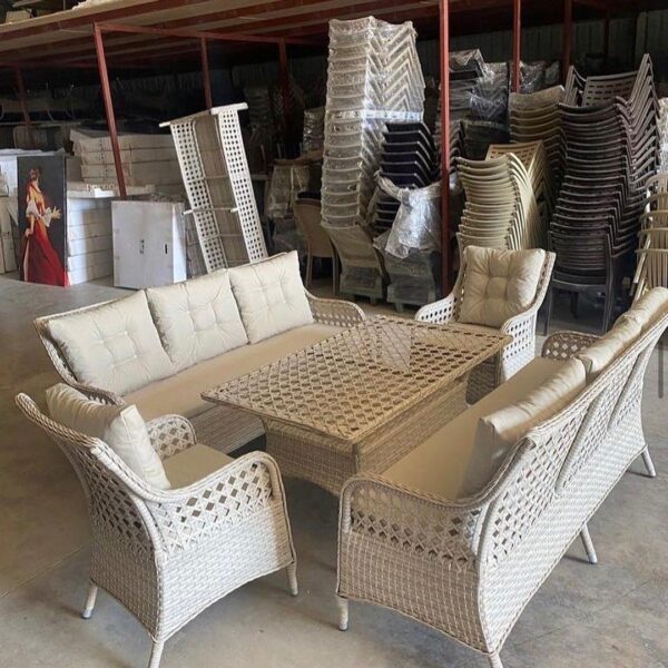 Safir Garden Rattan Mobilya Takımı 3
