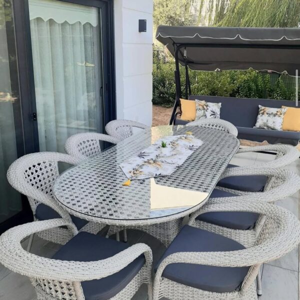 Safir Garden Rattan Mobilya Takımı 8