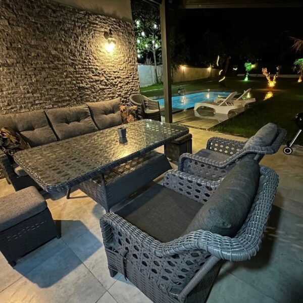 Safir Garden Rattan Mobilya Takımı 27